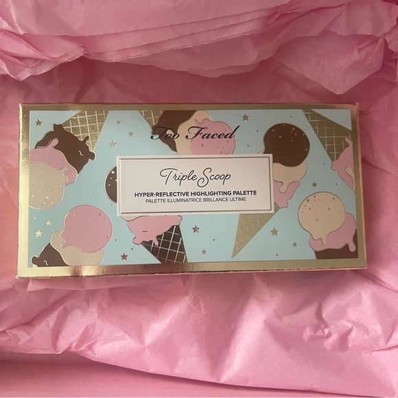 Too Faced Bundle: Pumpkin Spice Palette and Triple Scoop Highlighter - Picture 2 of 7